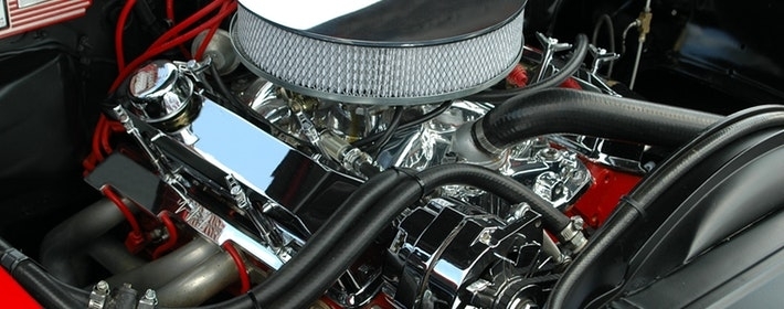 Classic engine from the workshop gallery